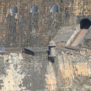 Sailing past El Morro