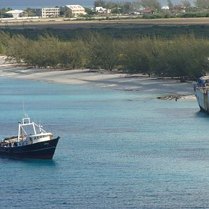 Sailing into Grand Turk