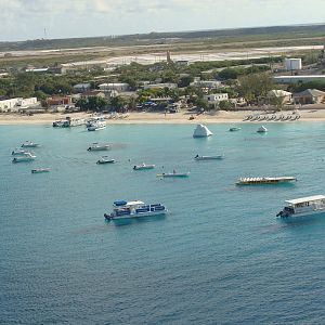 Sailing into Grand Turk