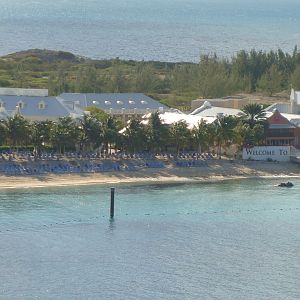 Sailing into Grand Turk