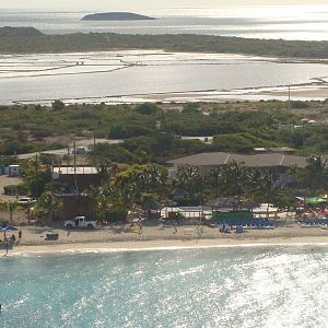 Sailing into Grand Turk