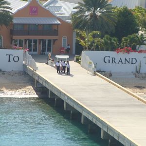 Grand Turk Cruise Center pier