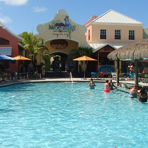 Margaritaville pool views