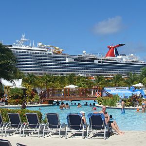 Margaritaville pool views