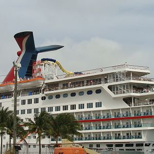 Carnival Fascination docked in Freeport