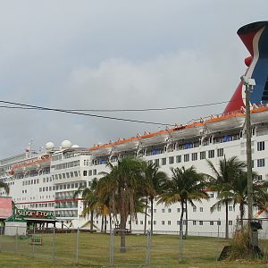 Carnival Fascination docked in Freeport