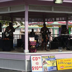 Ultra Vibes performs in gazebo