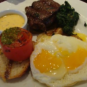 Steak & eggs