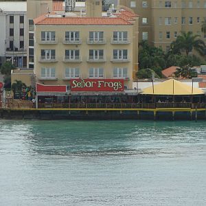 Leaving Nassau - Senor Frog's