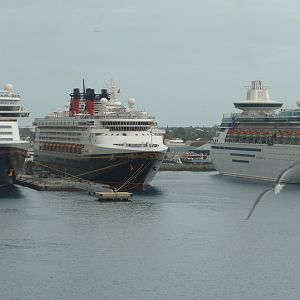 Leaving Nassau harbor