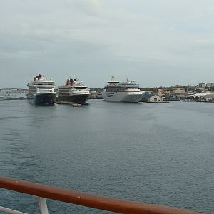 Leaving Nassau harbor