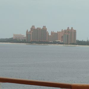 Beach side of the Atlantis