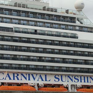 Carnival Sunshine in NYC