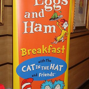 Green Eggs and Ham Breakfast reservtions