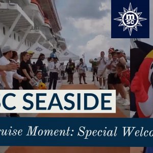 MSC Seaside Cruise Moment: A Special Welcome Back! | MSC Cruises
