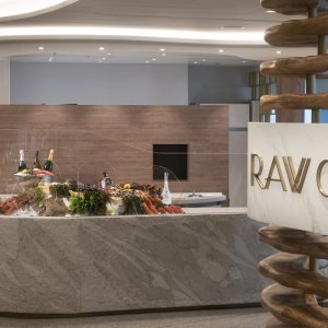 Raw On 5 Restaurant aboard Celebrity Edge