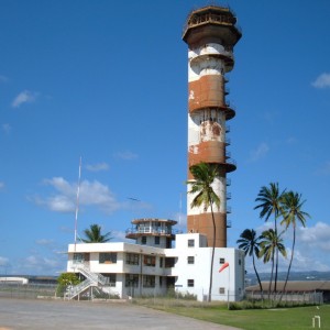 Tower by Pacific Aviation Museum