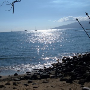 Beach in Lahaina