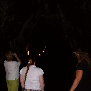 Inside Thurston Lava Tube