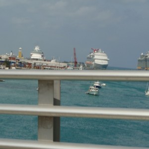 Nassau - view from the bridge