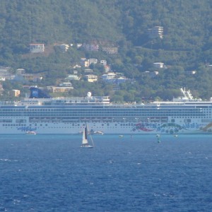 Norwegian Pearl in St. Thomas