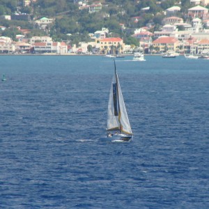 St. Thomas sailboat