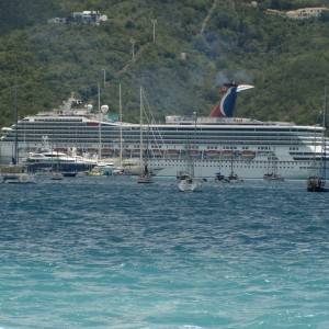 Carnival Freedom in St. Thomas