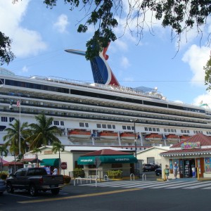 Carnival Freedom in St. Thomas