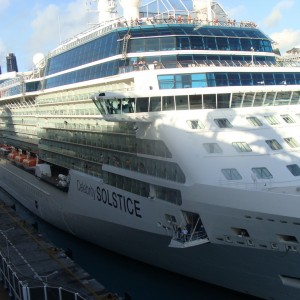 Celebrity Solstice arrives in St.Maarten