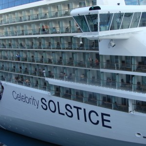 Celebrity Solstice arrives in St.Maarten