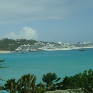 St.Maarten - port view