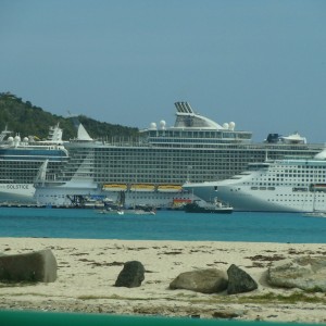 St.Maarten - port view