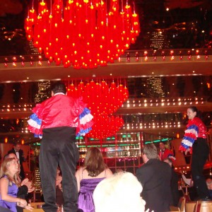 Dancing waiters