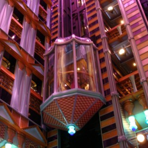 Atrium elevators