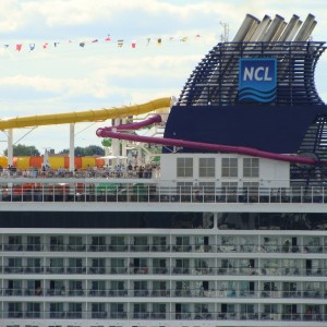 Norwegian Epic slides