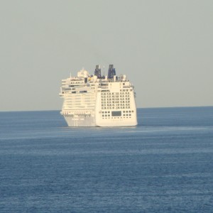 Norwegian Epic heads out to sea