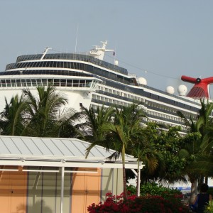 Carnival Miracle docked at Grand Turk