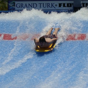 Kevin on the Flowrider