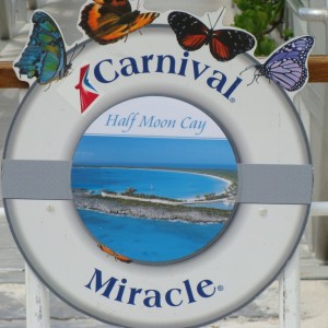 Half Moon Cay life ring