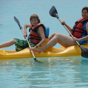 Ryan & Patti kayaking