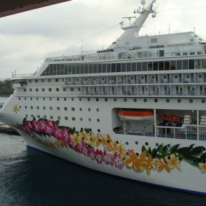 Norwegian Sky arrives in Nassau