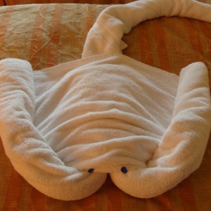 Yet another towel creature