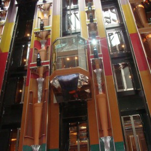 Atrium elevators