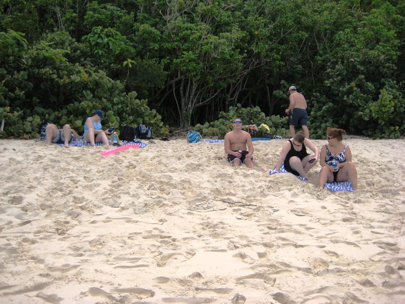 022 The gang at Trunk Bay