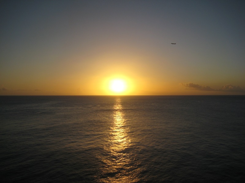 077 Barbados sunset