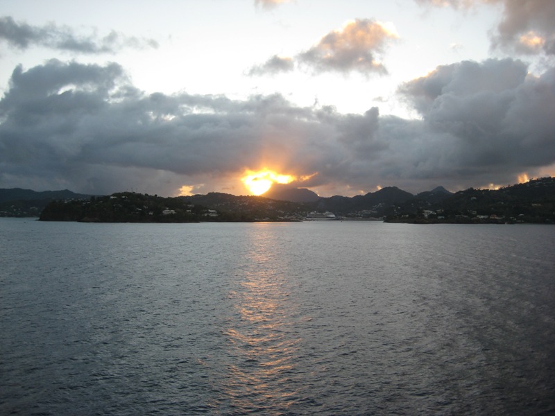 088 Sunrise at St Lucia