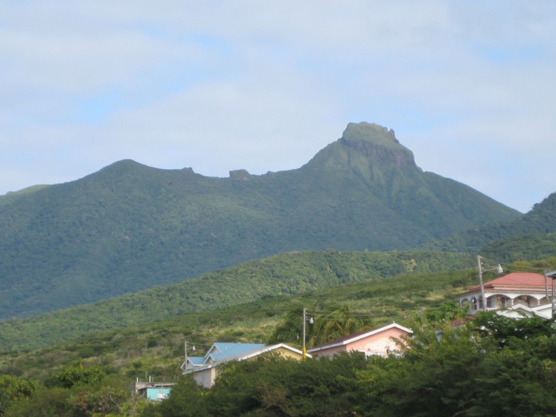 133 Highest point on St Kitts