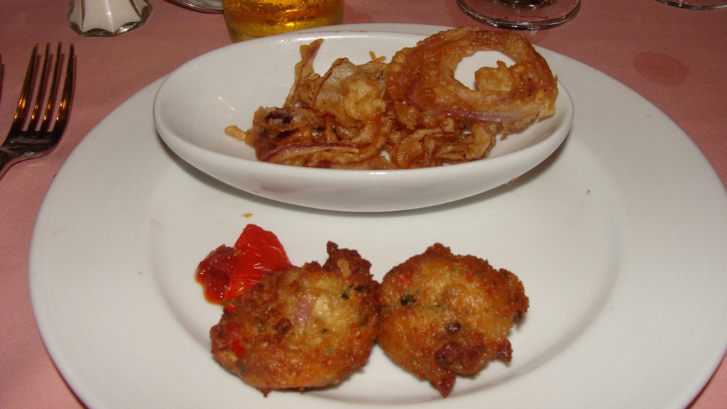 Alligator fritters