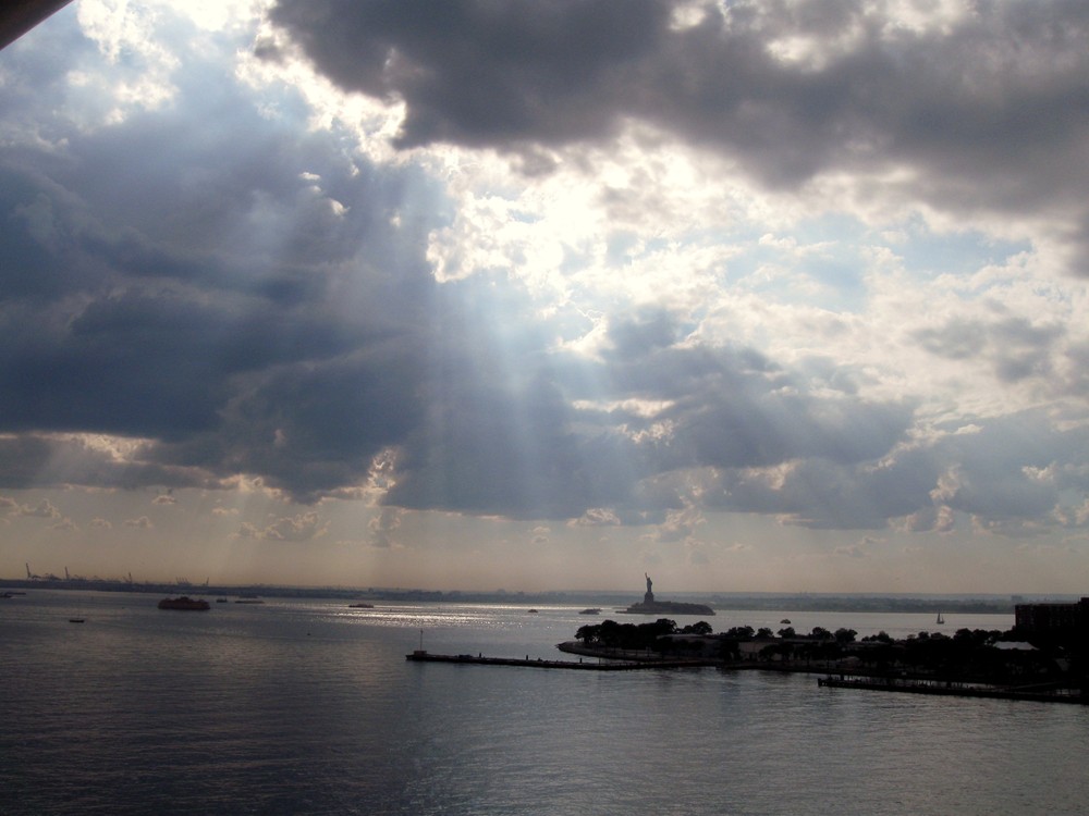 Another view of the Statue of Liberty