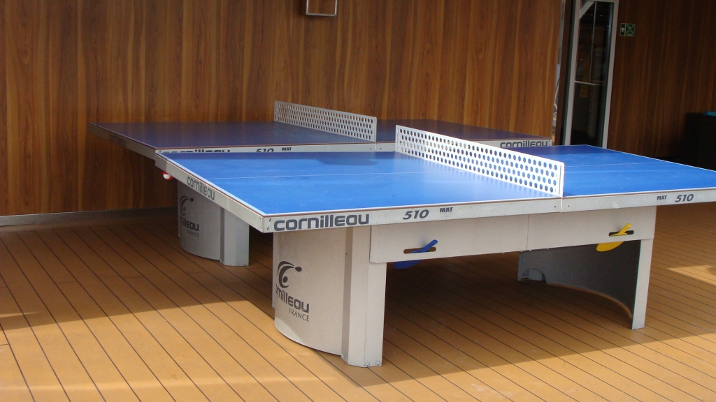 Apollo Pool area - ping pong tables